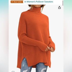 Womens Turtleneck Oversized Sweaters